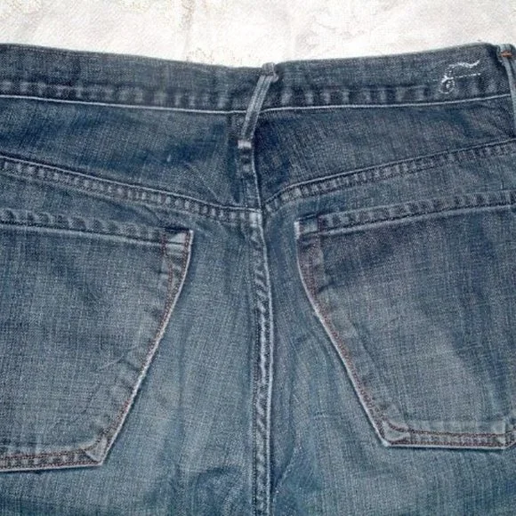 Earnest Sewn blue denim jeans Hemingway 34